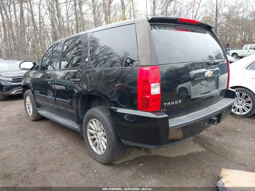 2008 CHEVROLET TAHOE HYBRID VIN: 1GNFK135X8R185240