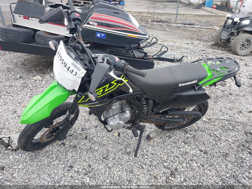2022 Kawasaki Klx300 E green enduro_bike gasoline ML5LXBE13NDA11612 photo #3