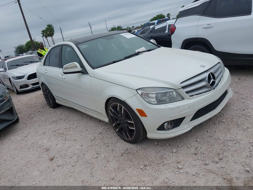 2009 MERCEDES-BENZ C VIN: WDDGF56X19R050337