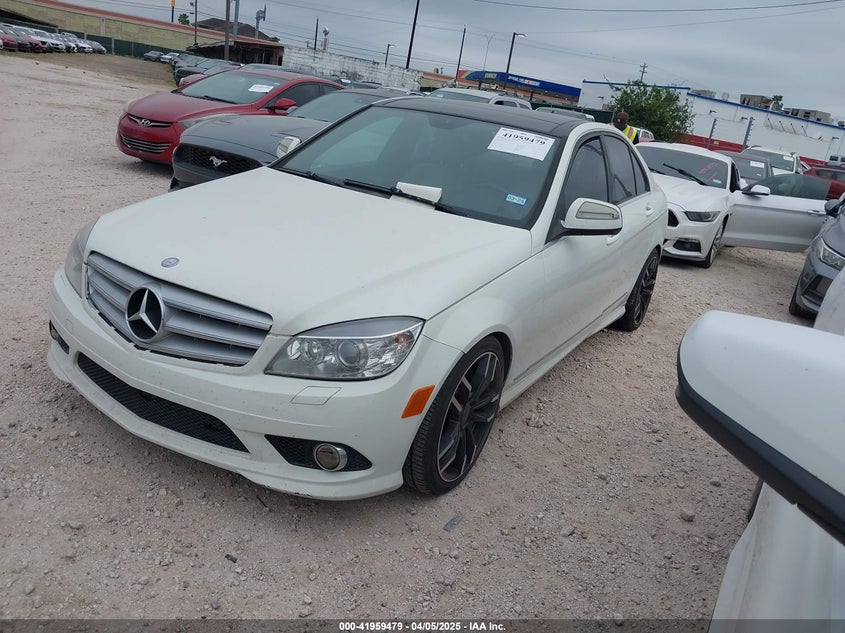 2009 MERCEDES-BENZ C VIN: WDDGF56X19R050337