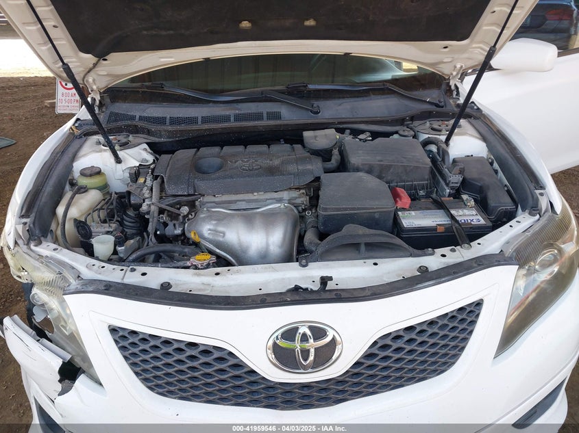2011 TOYOTA CAMRY VIN: 4T1BF3EK5BU744073