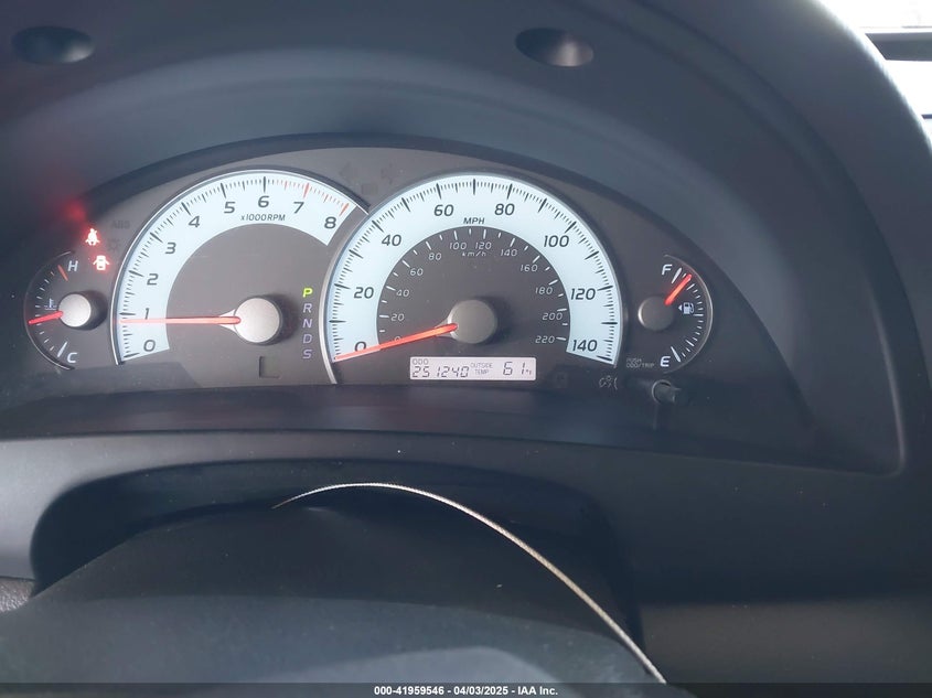 2011 TOYOTA CAMRY VIN: 4T1BF3EK5BU744073