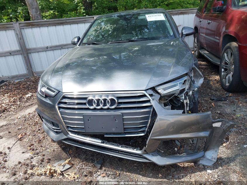 2017 Audi A4 2.0T Premium VIN: WAUENAF44HN043355 Lot: 41959568