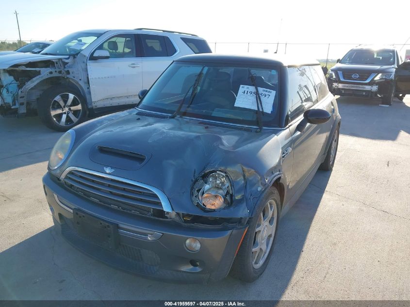 2006 Mini Cooper S VIN: WMWRE33576TL16310 Lot: 41959597