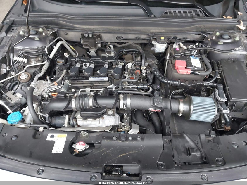 2018 HONDA ACCORD VIN: 1HGCV1F98JA117445