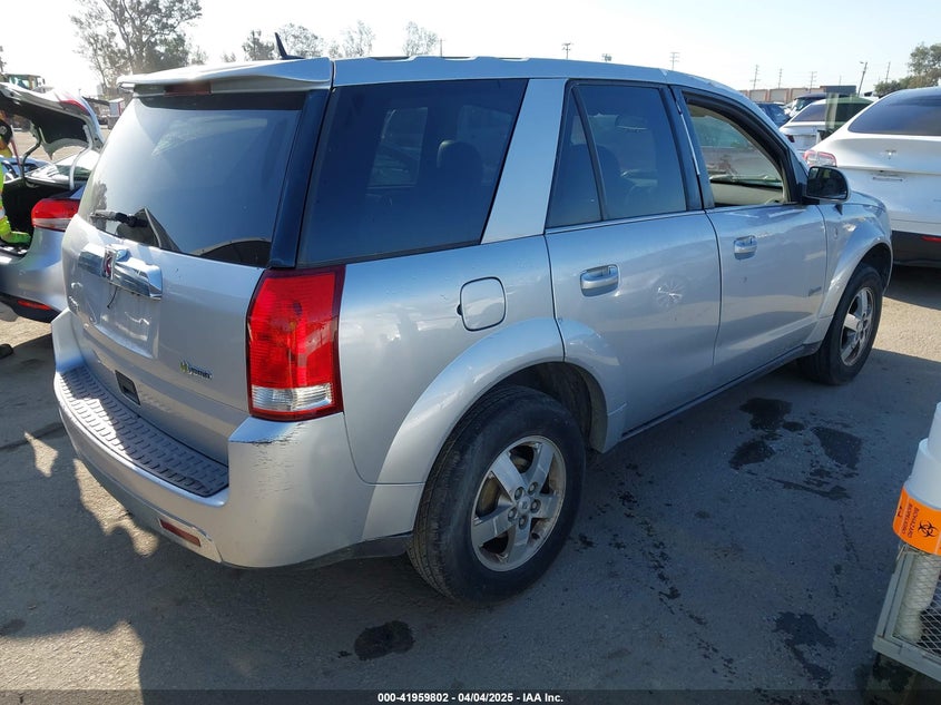 2007 SATURN VUE HYBRID VIN: 5GZCZ33Z47S851553