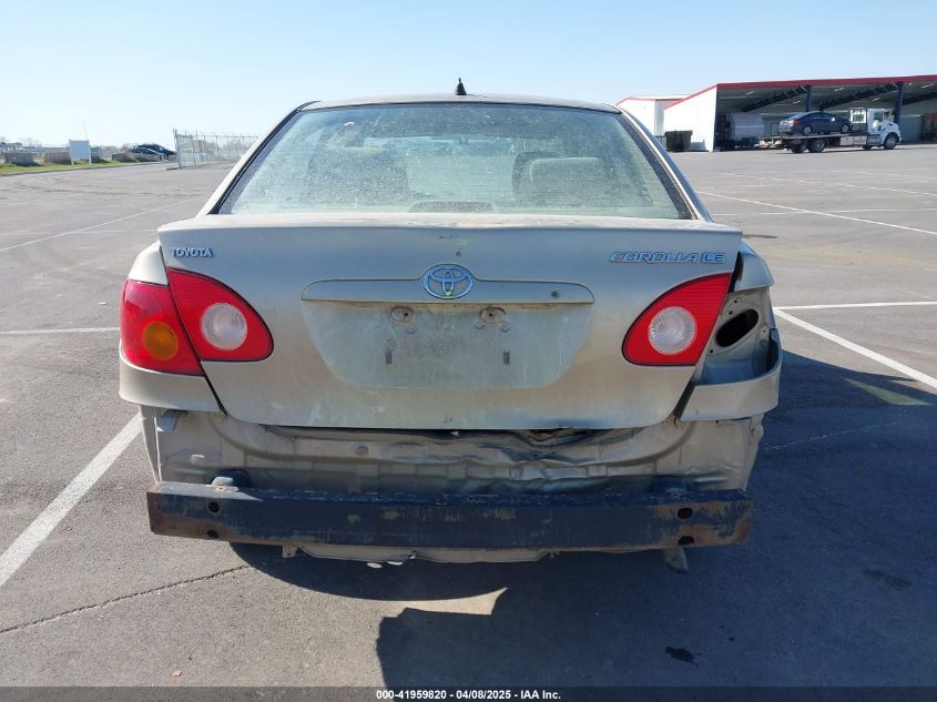 2004 Toyota Corolla Le VIN: 1NXBR32E44Z222933 Lot: 41959820