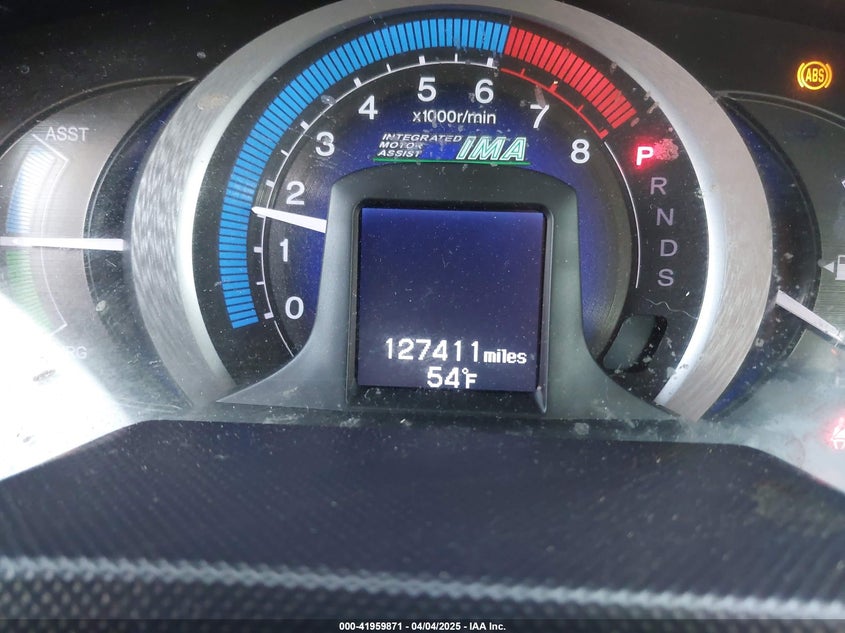 2010 HONDA INSIGHT VIN: JHMZE2H78AS036786