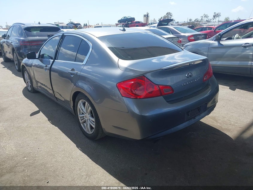 2012 INFINITI G37 VIN: JN1CV6AP5CM621005
