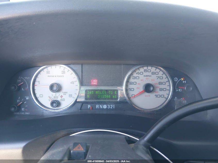 2007 FORD F-250 VIN: 1FTSW21P27EA19760