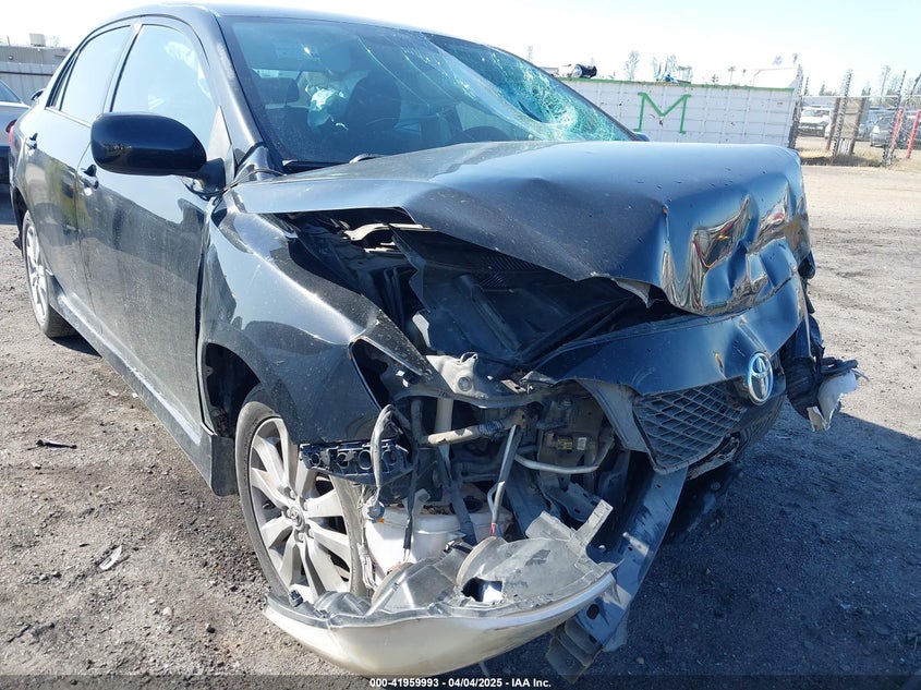 2009 TOYOTA COROLLA VIN: 1NXBU40E19Z107883