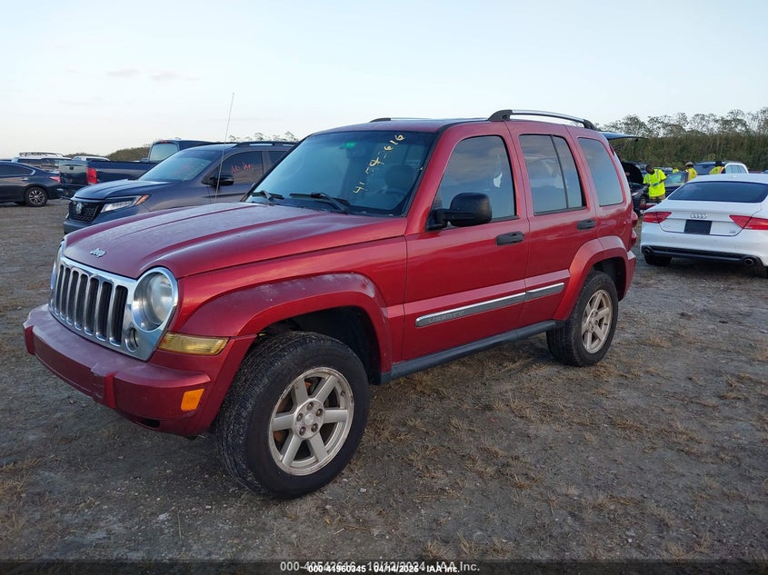 2006 JEEP LIBERTY VIN: 1J4GK58K06W116522