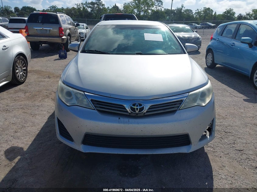 2012 TOYOTA CAMRY VIN: 4T1BF1FK4CU569819
