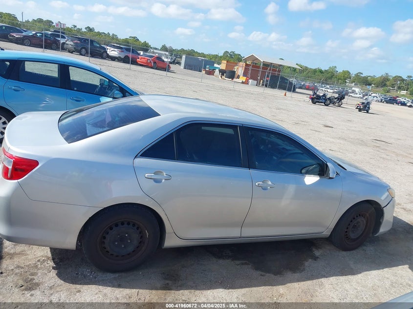 2012 TOYOTA CAMRY VIN: 4T1BF1FK4CU569819