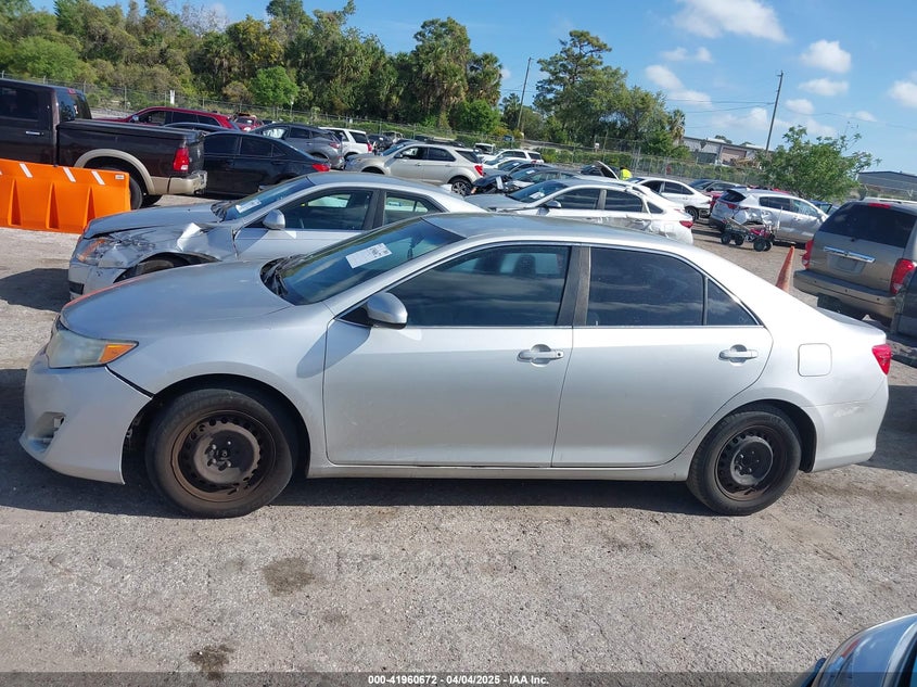 2012 TOYOTA CAMRY VIN: 4T1BF1FK4CU569819
