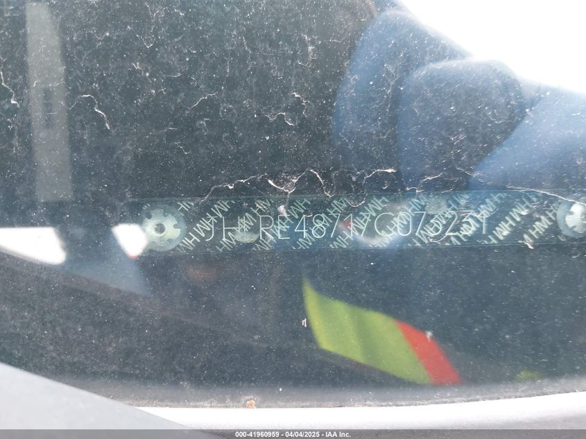 2007 Honda Cr-V Ex-L VIN: JHLRE48717C073231 Lot: 41960959