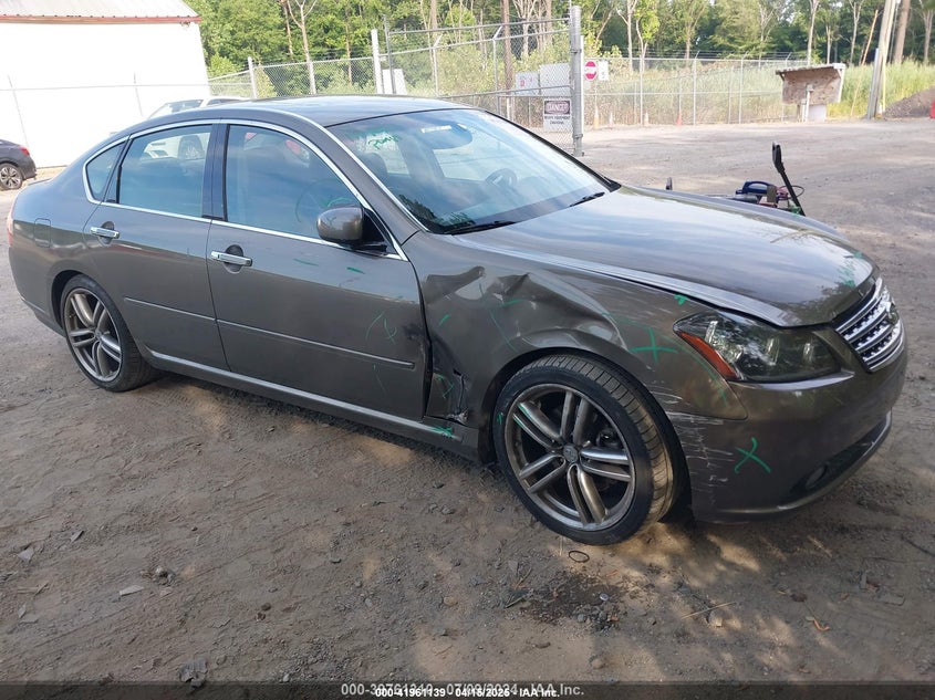2006 Infiniti M35 Sport brown sedan gasoline JNKAY01E86M110687 photo #1