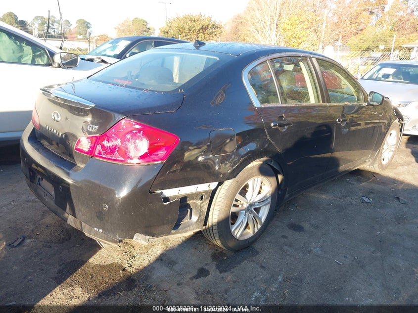 2012 Infiniti G37 Journey