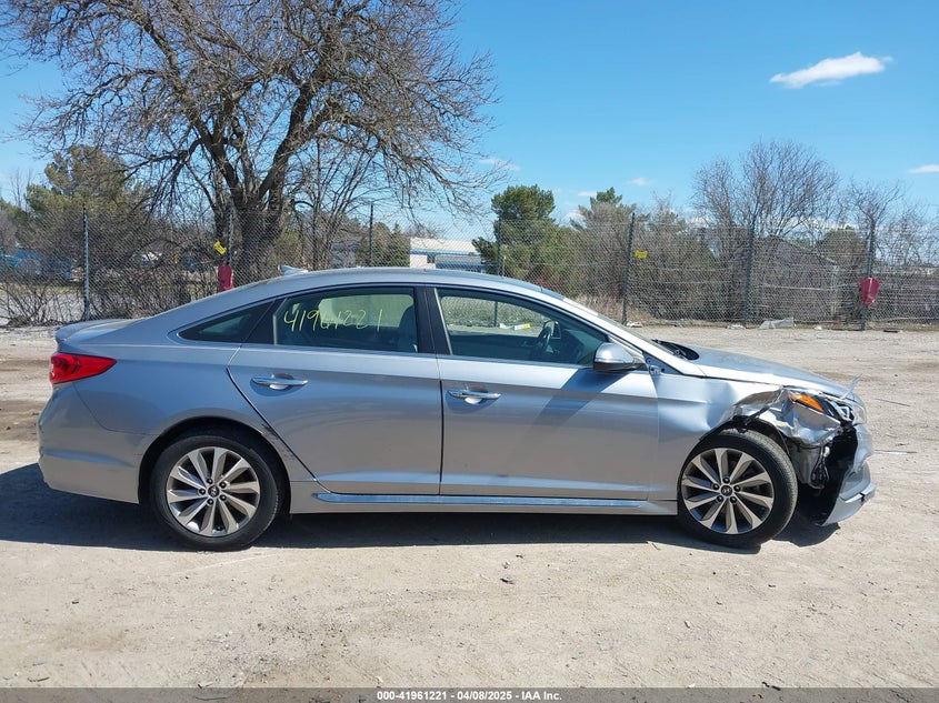 2016 HYUNDAI SONATA VIN: 5NPE34AF7GH329539