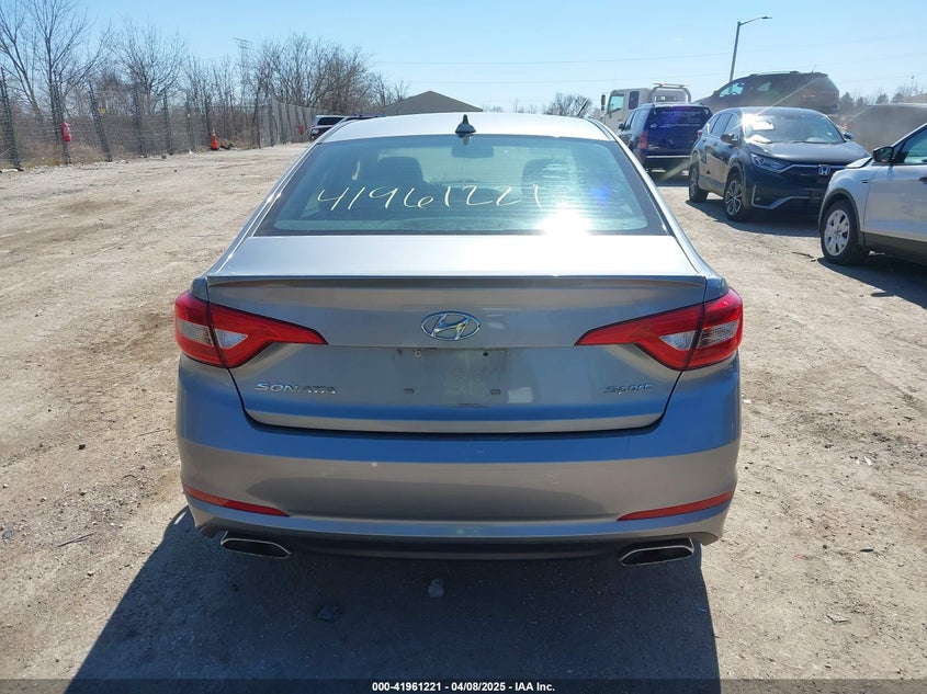 2016 HYUNDAI SONATA VIN: 5NPE34AF7GH329539