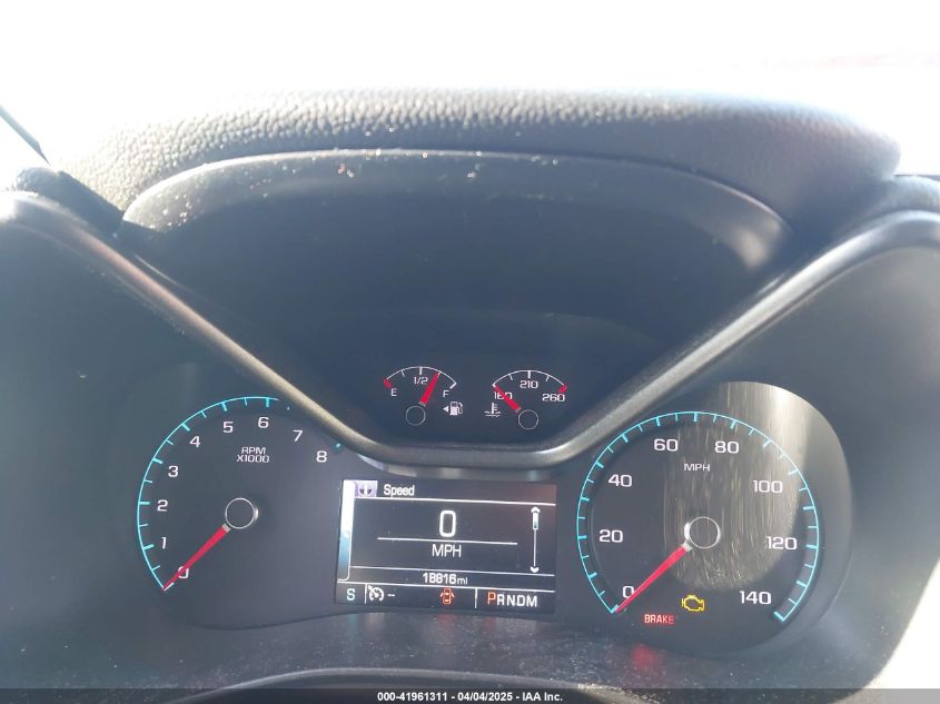 2016 CHEVROLET COLORADO LT 1GCHSCE3XG1287322