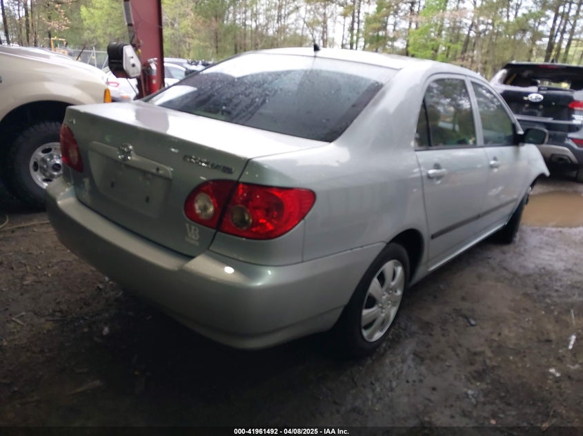 2008 TOYOTA COROLLA VIN: 2T1BR32E48C882655