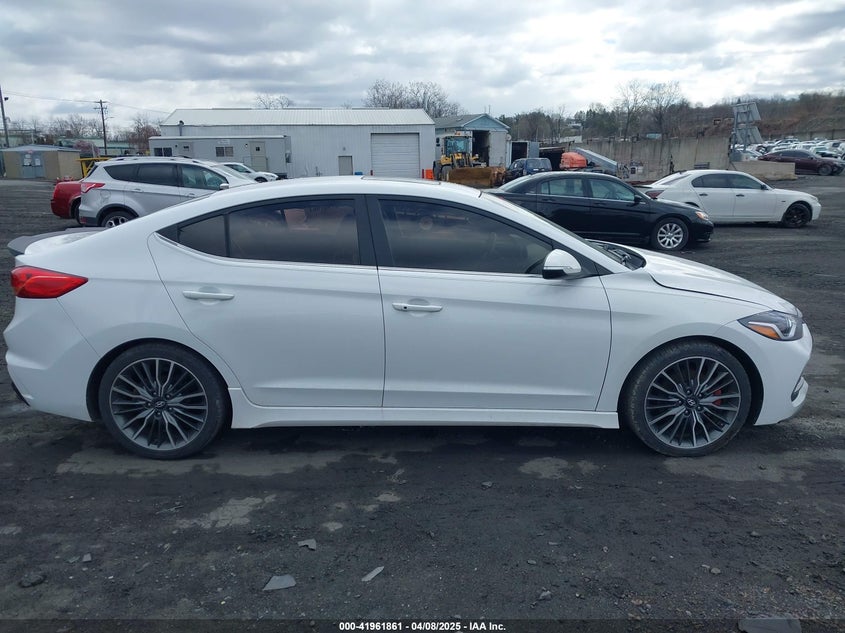 2017 HYUNDAI ELANTRA SPORT - KMHD04LB3HU338594