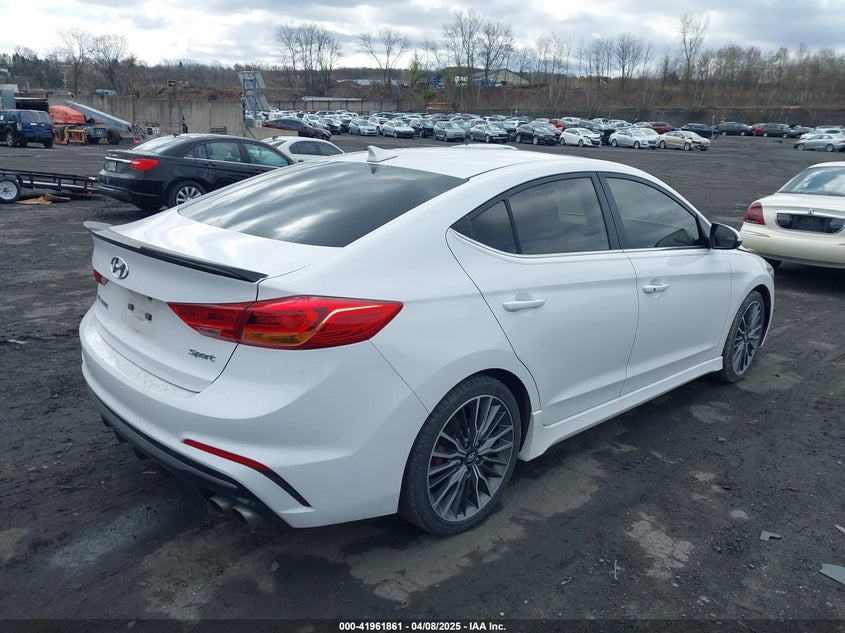 2017 HYUNDAI ELANTRA SPORT - KMHD04LB3HU338594