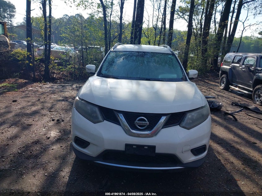 2015 NISSAN ROGUE SV - KNMAT2MT4FP521198
