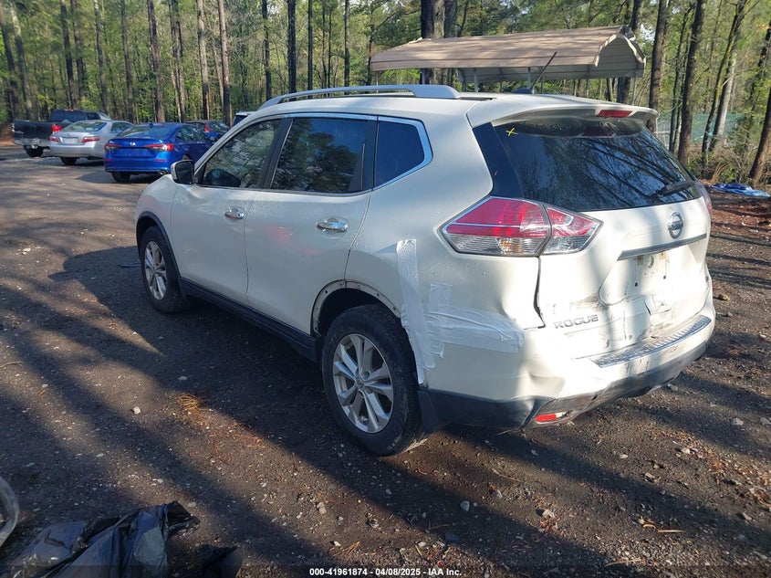 2015 NISSAN ROGUE SV - KNMAT2MT4FP521198