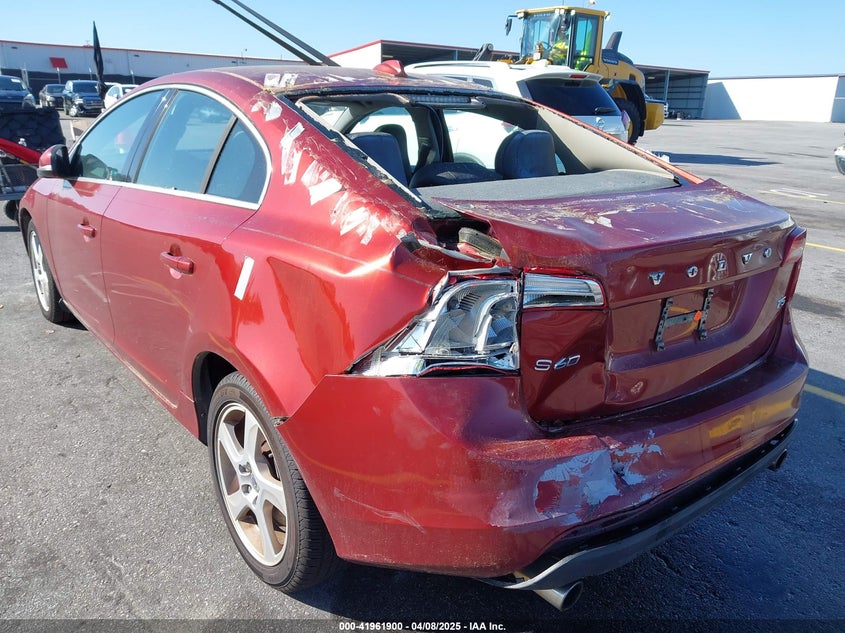 2013 VOLVO S60 VIN: YV1612FS3D1232484