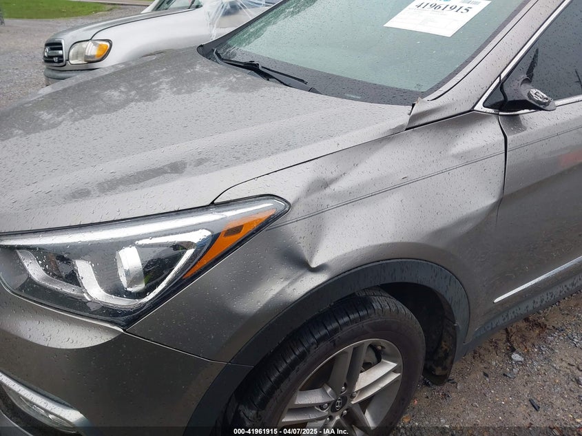 2017 HYUNDAI SANTA FE SPORT VIN: 5XYZU3LB8HG421397