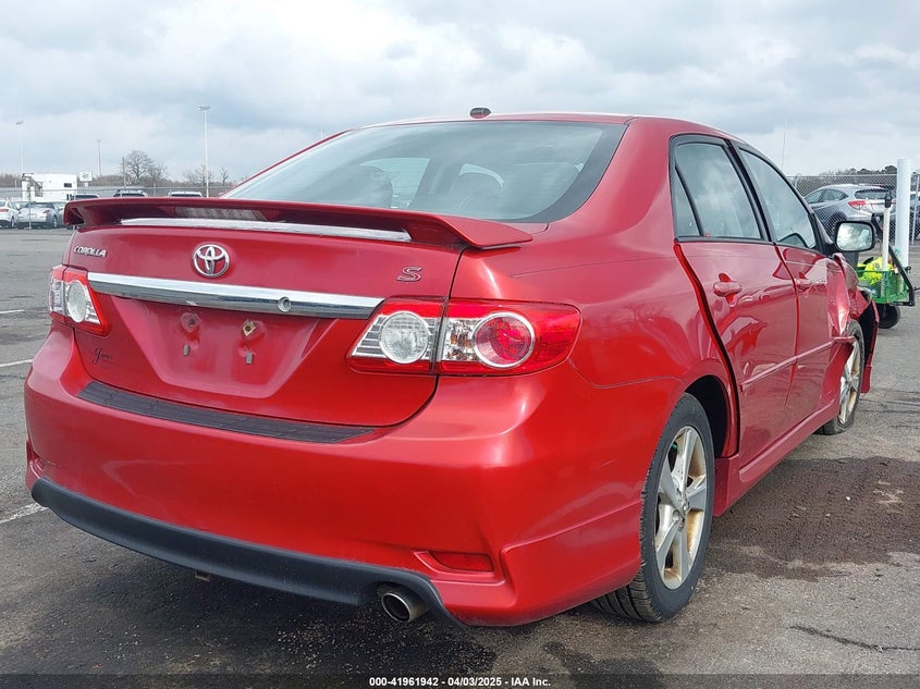 2011 TOYOTA COROLLA VIN: 2T1BU4EE2BC551676