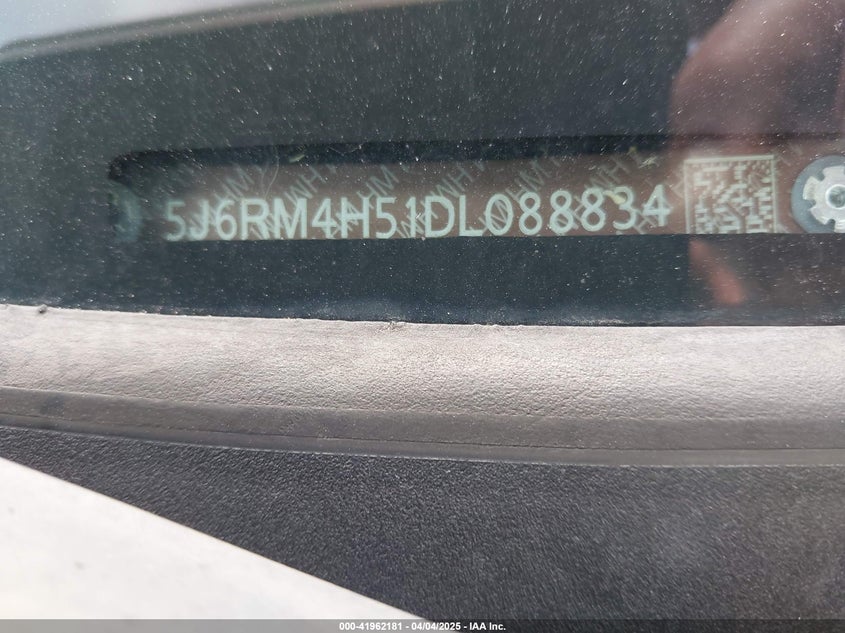 2013 HONDA CR-V EX - 5J6RM4H51DL088834