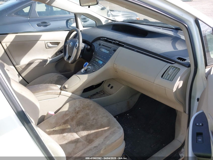 2010 TOYOTA PRIUS VIN: JTDKN3DU5A5090937