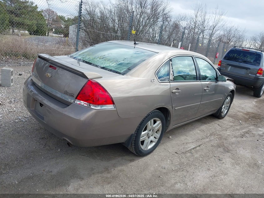 2006 CHEVROLET IMPALA VIN: 2G1WC581769251424
