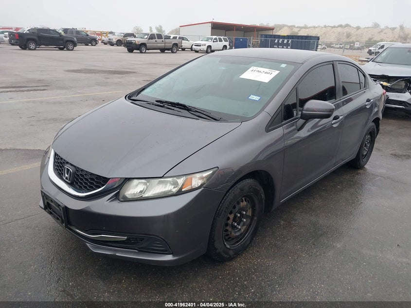 2015 HONDA CIVIC VIN: 19XFB2F55FE097408