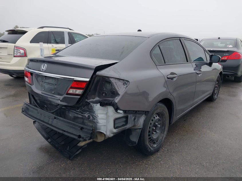 2015 HONDA CIVIC VIN: 19XFB2F55FE097408