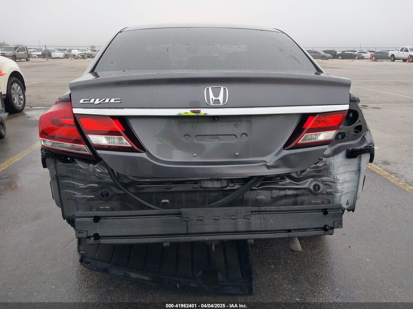 2015 HONDA CIVIC VIN: 19XFB2F55FE097408