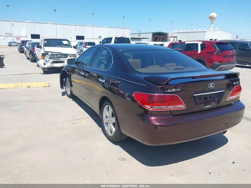 2006 LEXUS ES VIN: JTHBA30G065175122