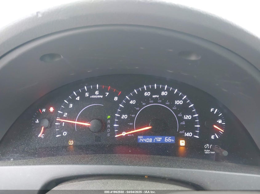 2011 TOYOTA CAMRY VIN: 4T1BF3EK6BU136840