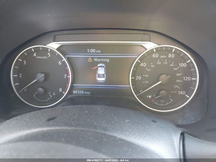 2022 Nissan Altima Sv Fwd VIN: 1N4BL4DV7NN312362 Lot: 41962717