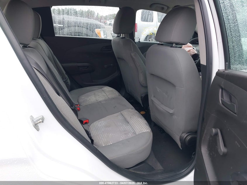 2017 CHEVROLET SONIC LT AUTO - 1G1JG6SGXH4175379