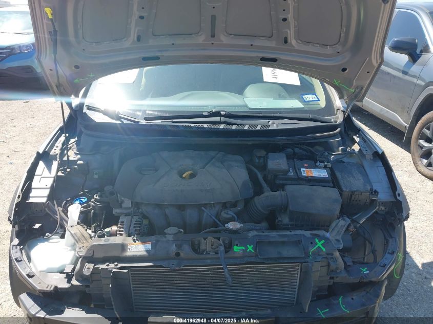 2012 Hyundai Elantra Gls VIN: 5NPDH4AE2CH073101 Lot: 41962948