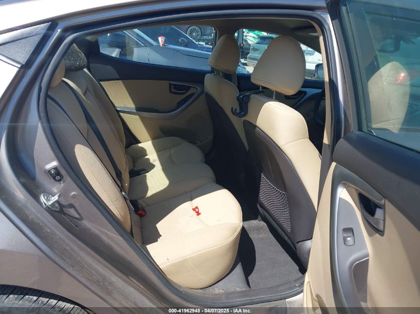 2012 Hyundai Elantra Gls VIN: 5NPDH4AE2CH073101 Lot: 41962948