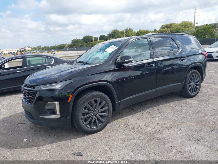2022 CHEVROLET TRAVERSE VIN: 1GNERJKWXNJ187436