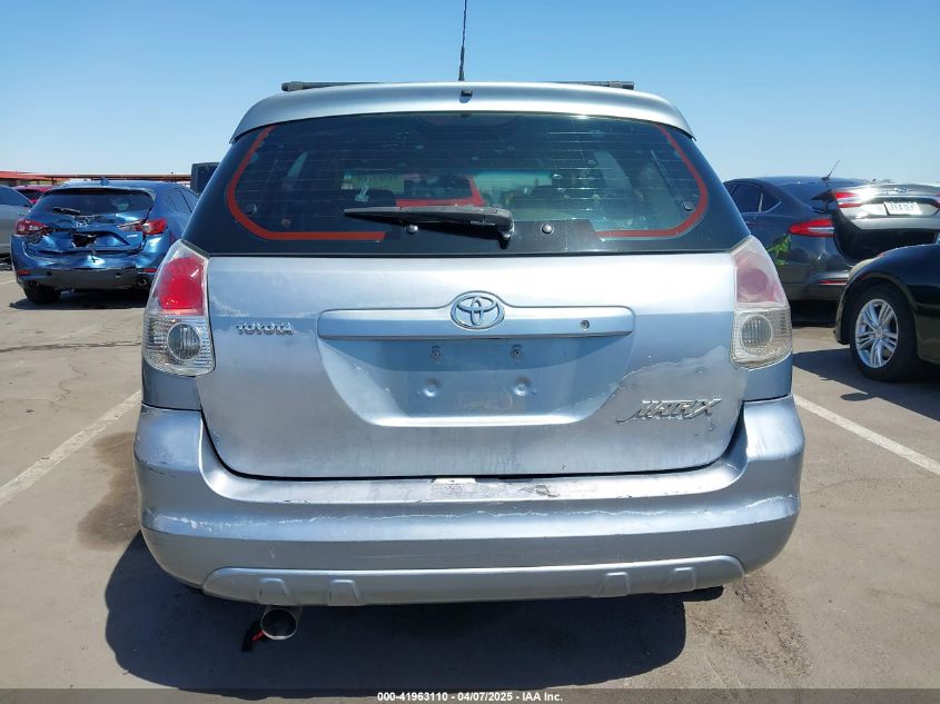 2005 Toyota Matrix VIN: 2T1KR32E95C498463 Lot: 41963110