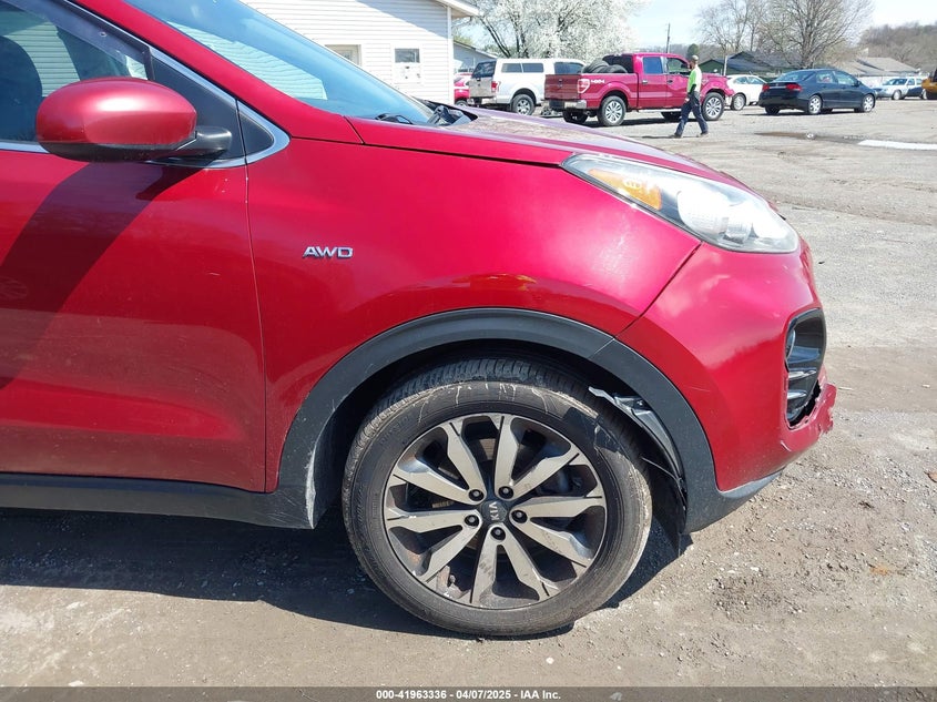 VIN KNDPNCAC8H7142092 2017 KIA SPORTAGE EX