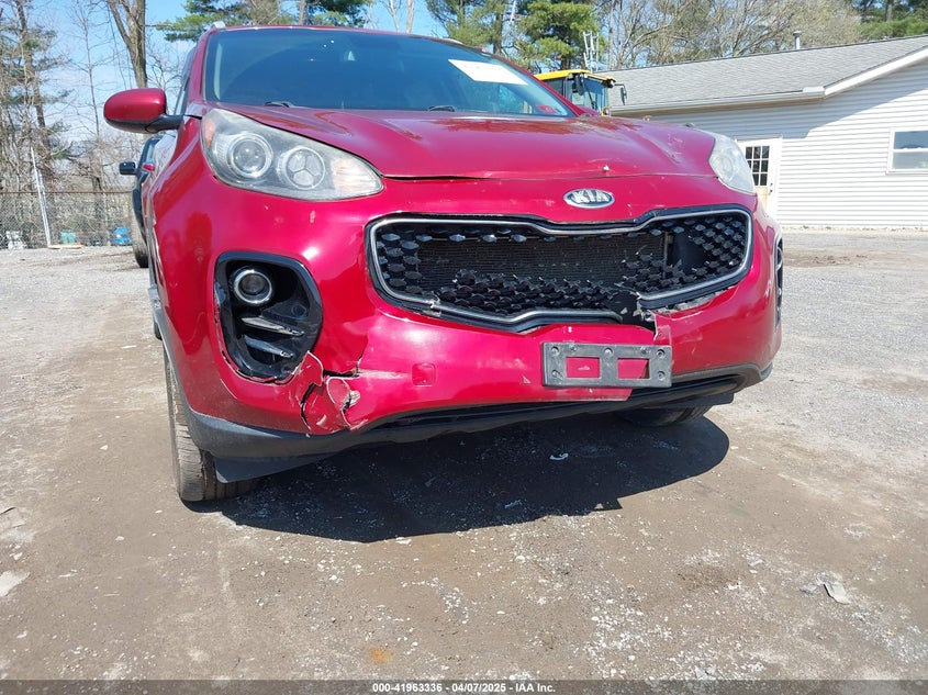 VIN KNDPNCAC8H7142092 2017 KIA SPORTAGE EX