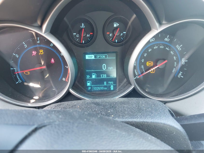 2014 CHEVROLET CRUZE VIN: 1G1PC5SB4E7219360